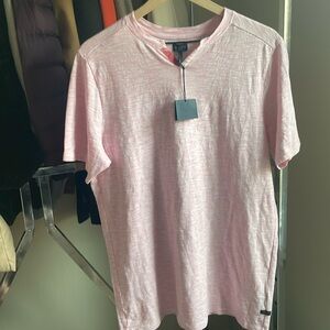 Good Man Brand Striped Victory V Notch Tee